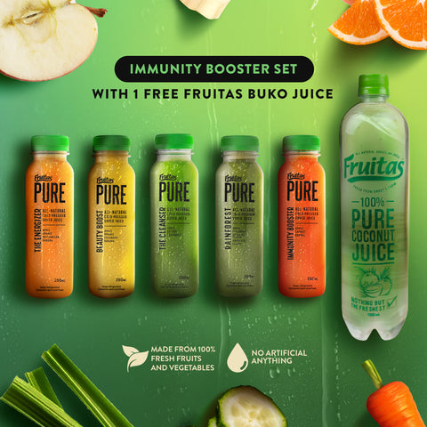 Fruitas Pure Detox Set + FREE 500mL Buko Juice (5+1)