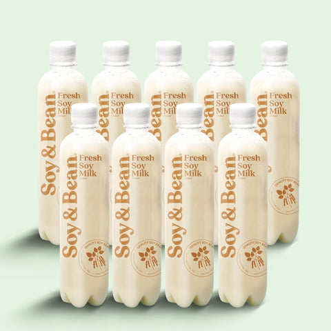 Soy & Bean Classic Unsweetened Soy Milk 1L 30 Bottles