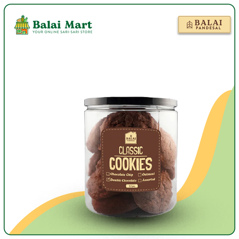 Balai Pandesal Classic Cookies Double Chocolate 12pcs