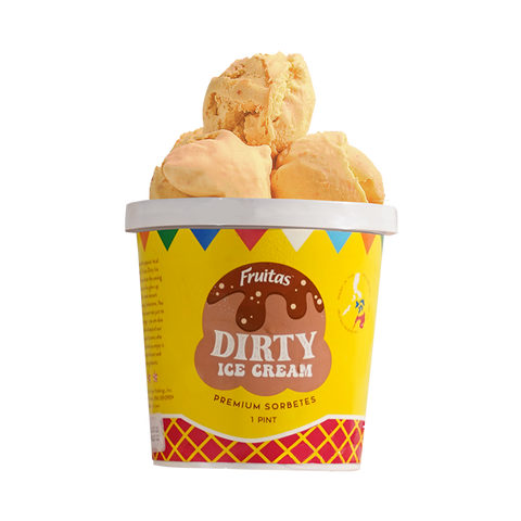 Fruitas Salted Caramel Dirty Ice Cream 1 Pint