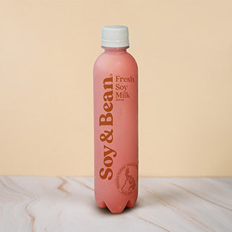 Soy & Bean Soy Milk  - Strawberry 330ml