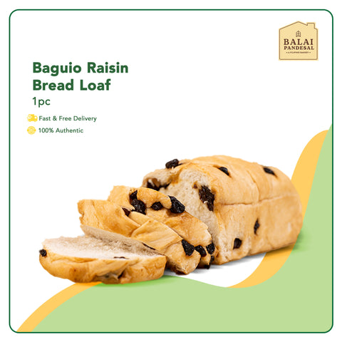 Balai Pandesal Baguio Raisin Bread