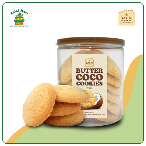 Balai Pandesal Butter Coco Cookies  16pcs