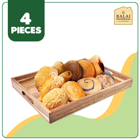 Balai Pandesal Sweet Bread (4 pcs)