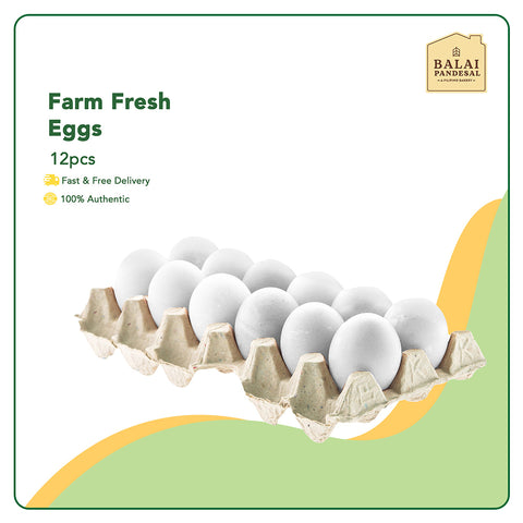 Balai Pandesal Farm Fresh Eggs 12pcs