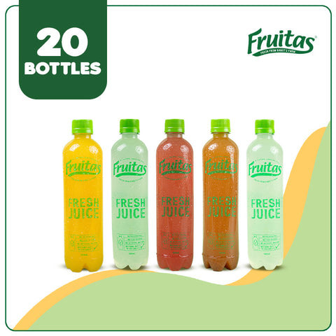 Fruitas Fresh Fruit Juice 500ml (20 bottles)