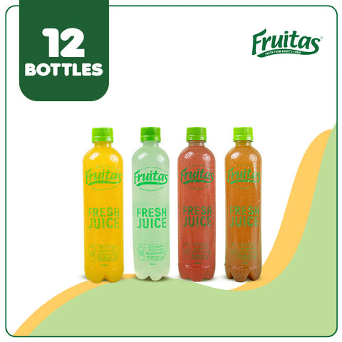 Fruitas Fresh Fruit Juice 500ml (12 bottles)