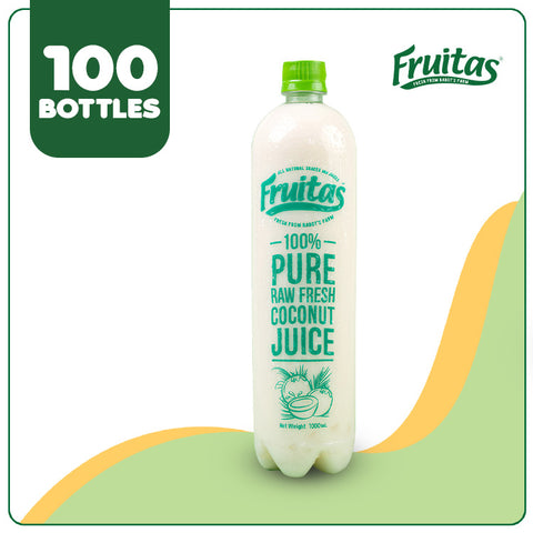 Fruitas Coconut Juice 1L (100 bottles)