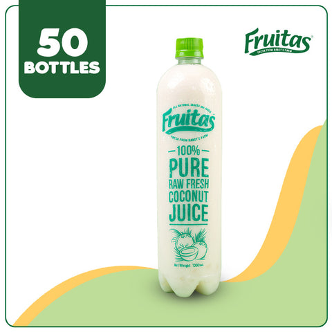 Fruitas Coconut Juice 1L (50 bottles)