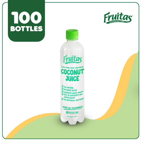 Fruitas Coconut Juice 500ml (100 bottles)