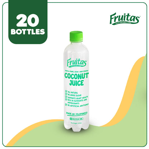 Fruitas Coconut Juice 500ml (20 bottles)