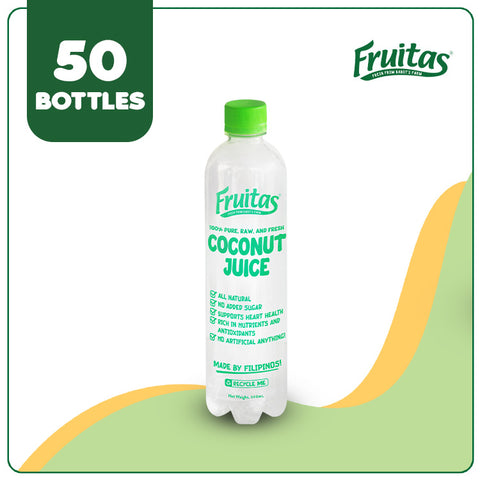 Fruitas Coconut Juice 500ml (50 bottles)