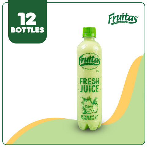 Fruitas Coco Pandan 500ml (12 bottles)