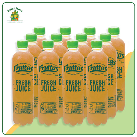 Fruitas Fresh Apple Juice 500ml Set of 12