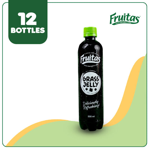 Fruitas Grass Jelly 500ml (12 bottles)