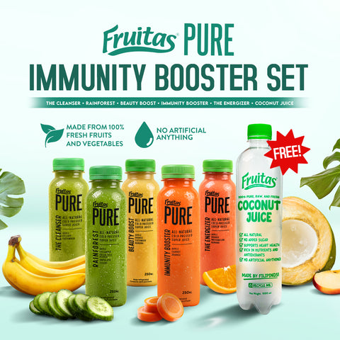 Fruitas Pure Detox Set + FREE 500mL Buko Juice (5+1)