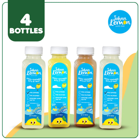 Johnn Lemon Fresh Juice 500ml (4 pcs)