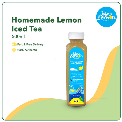 Johnn Lemon Homemade Lemon Iced Tea 500ml