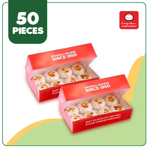 Ling Nam Fried Siopao (50 pcs)