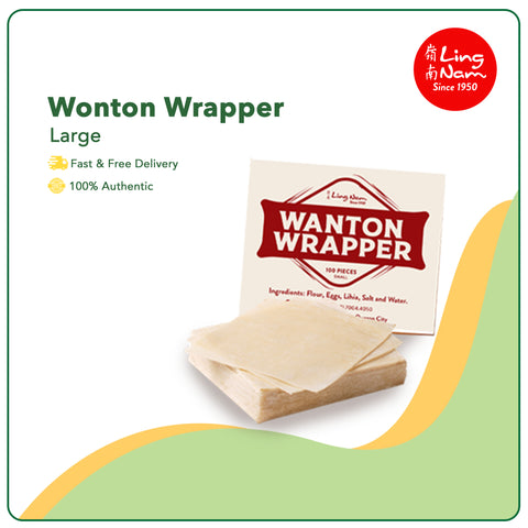 Ling Nam Frozen Wanton Wrapper Large