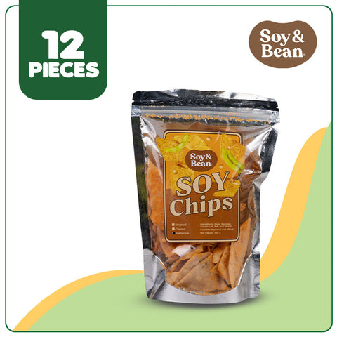 Soy & Bean BBQ Soy Chips 120g (12 pieces)