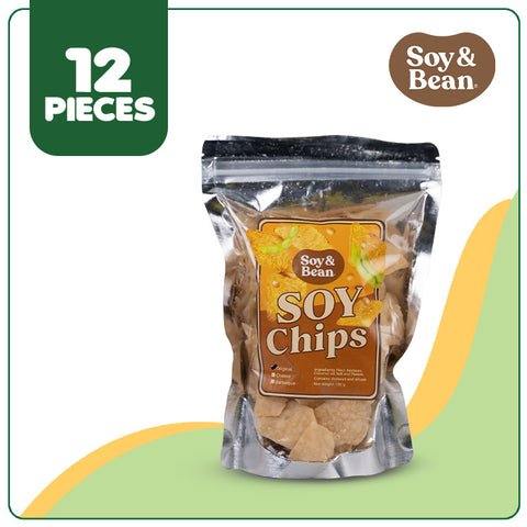 Soy & Bean Original Soy Chips 120g (12 pieces)