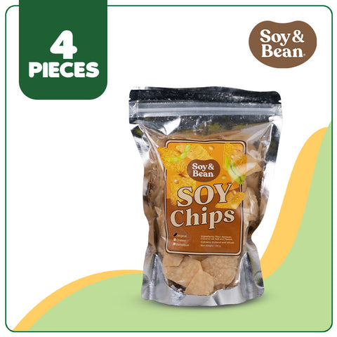 Soy & Bean Original Soy Chips 120g (4 pieces)