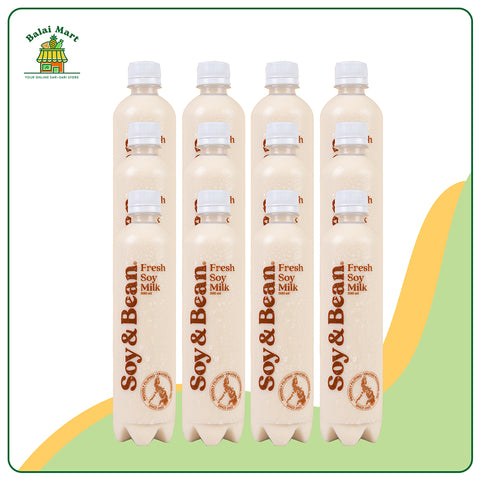Soy & Bean Classic Unsweetened Soy Milk 500ml Set of 12