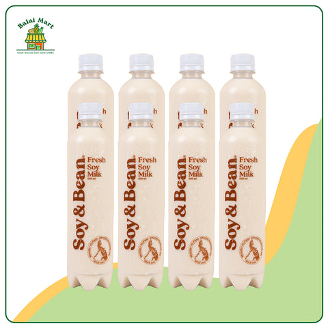 Soy & Bean Classic Unsweetened Soy Milk 500ml Set of 8