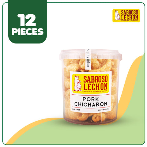 Sabroso Chicharon 2L (12 packs)