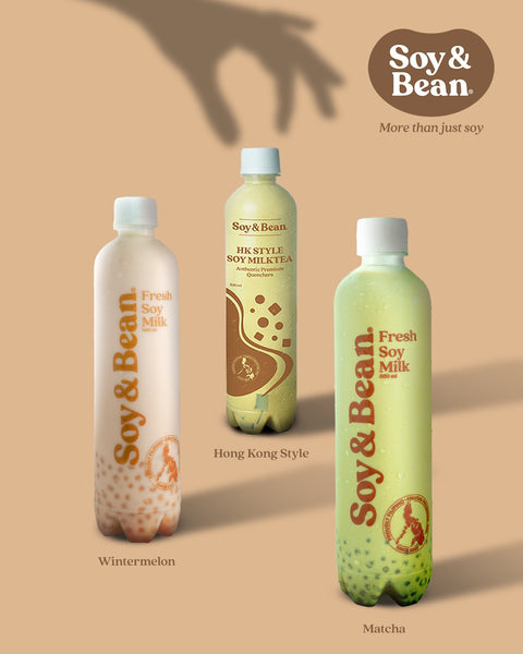 Soy & Bean Soy Milk Tea - Wintermelon 500ml