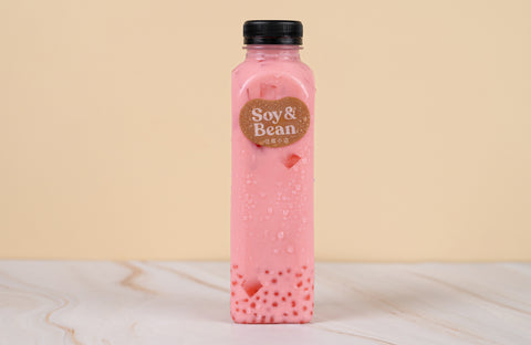 Soy & Bean Strawberry Soy Coolers 16oz