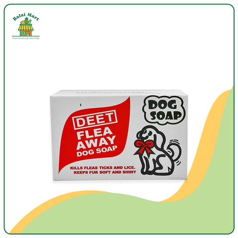 DEET Flea Away Dog Soap 90g