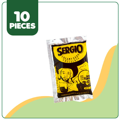 Sergio Dark Chocolate Powdered Drink (10 pieces)