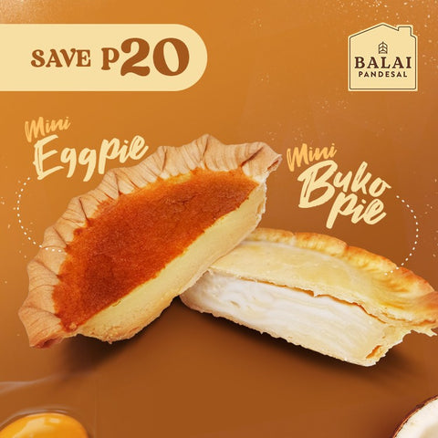 Buy 2 Mini Pies for only P150!