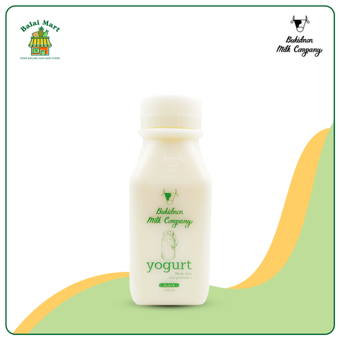 Bukidnon Milk Company Plain Yogurt 240ml