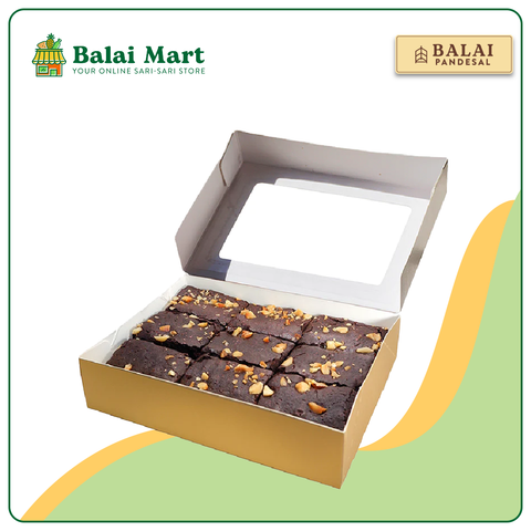 Balai Pandesal Brownies 9s