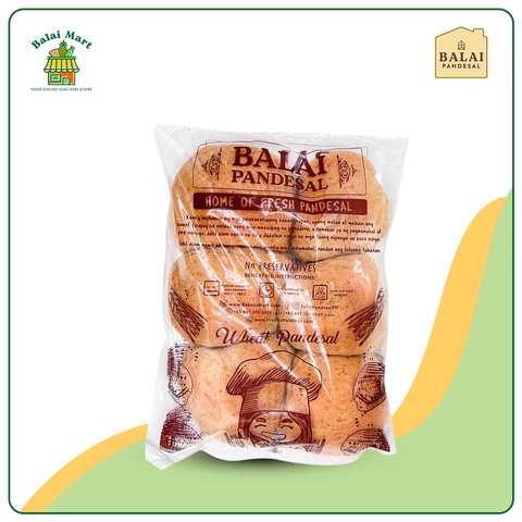 Balai Pandesal Wheat Pandesal 6pcs