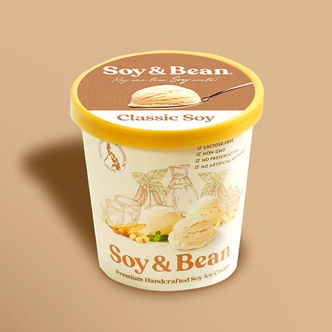 Soy & Bean Classic Soy Ice Cream 1 Pint