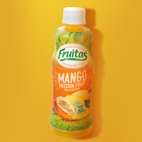 Fruitas Mango Passion Fruit Juice 355ml