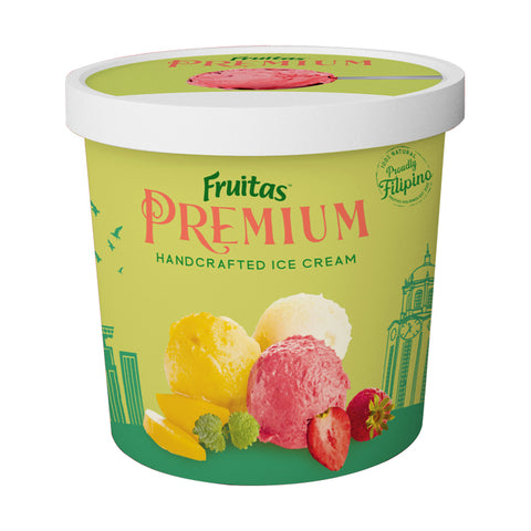 Fruitas Premium Ube Keso Ice Cream 1 Pint